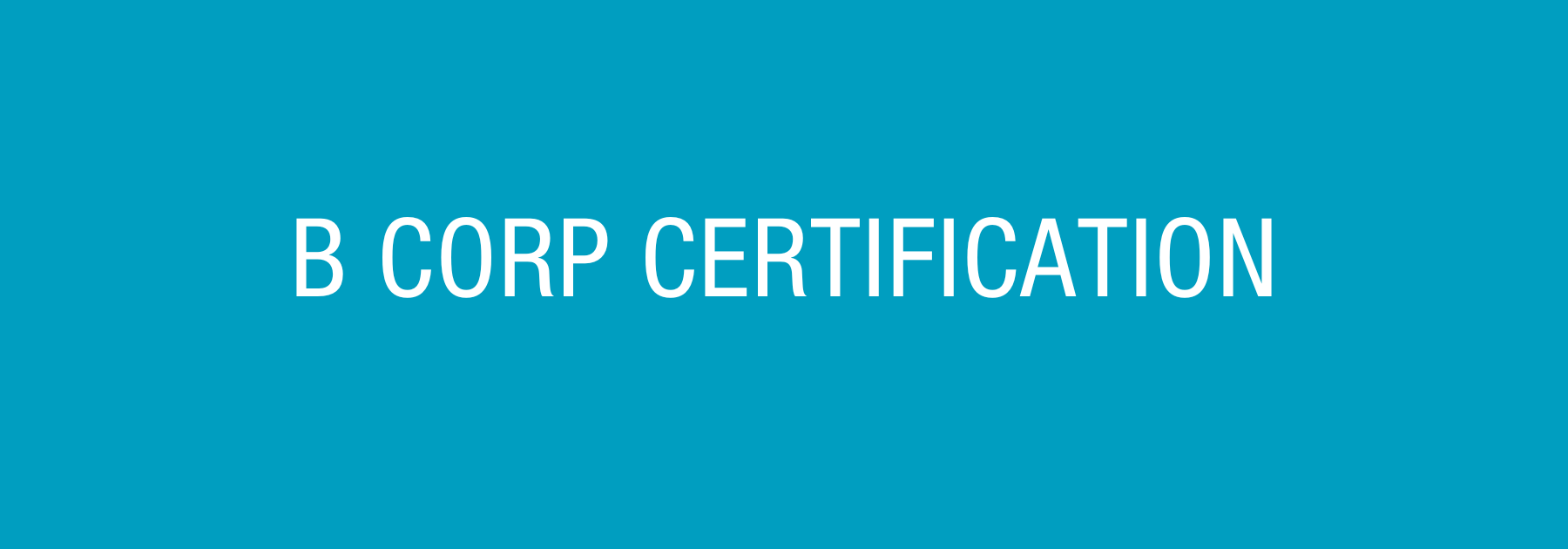 B Corp Certification