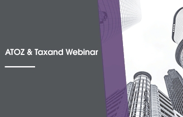 ATOZ & Taxand Webinar